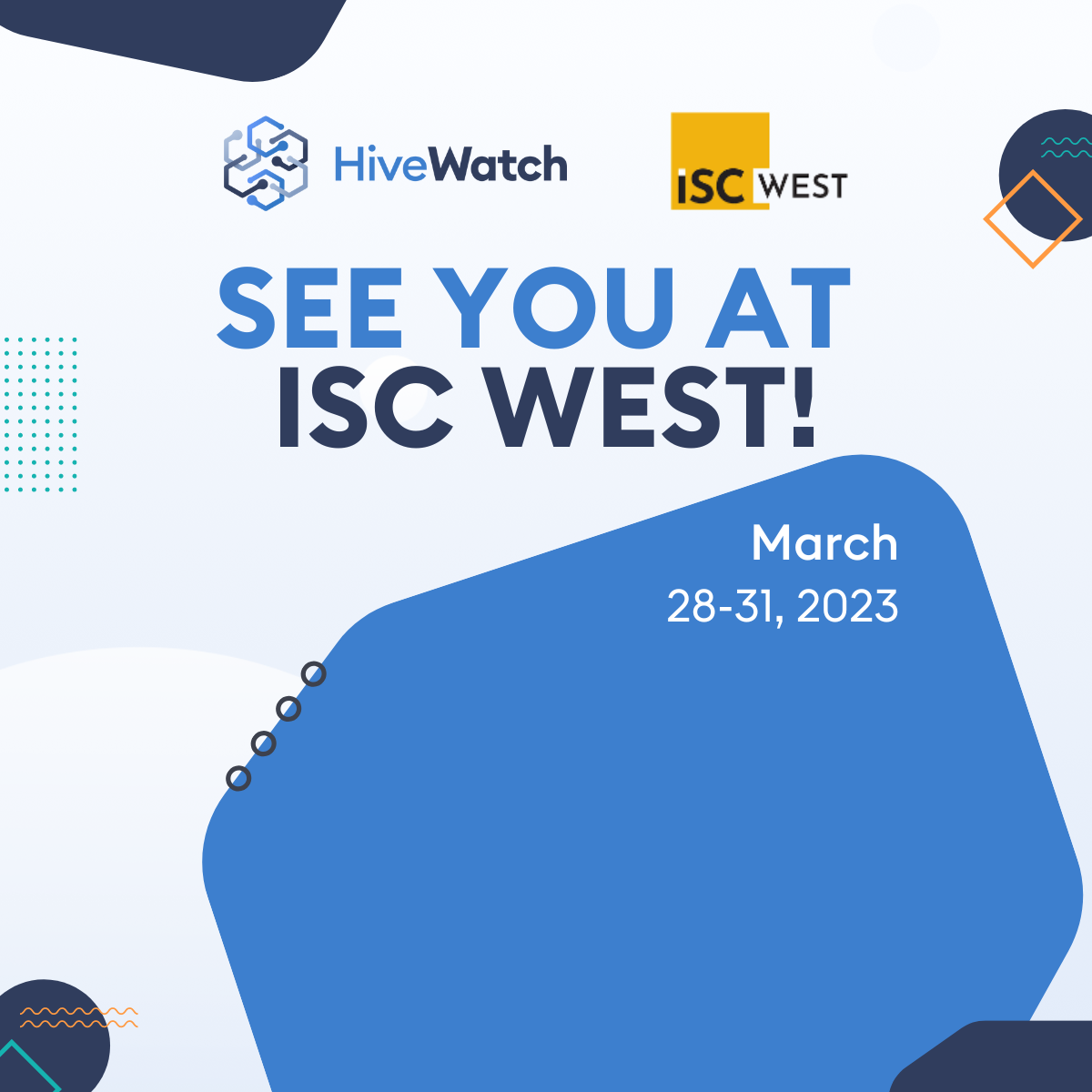 for landing page - HiveWatch at ISC West 2023